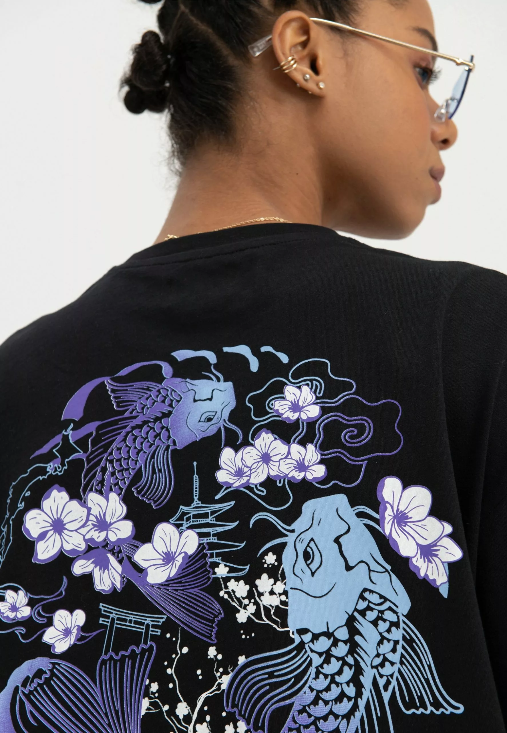 YOURTURNUNISEX - T-shirt Med Print - Black 9 YOURTURNUNISEX - T-shirt Med Print - Black - Bild 7