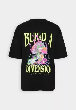 YOURTURNUNISEX - T-shirt Med Print - Black -YOURTURN Affär 05c0939ce4ba4707a679aa9e375a8d6d