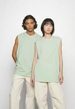 YOURTURNSLEEVELES UNISEX 2 PACK - T-shirt - Bas - Lilac/light Green -YOURTURN Affär 0ab1974af4ec4b54869ce0bf603d8315