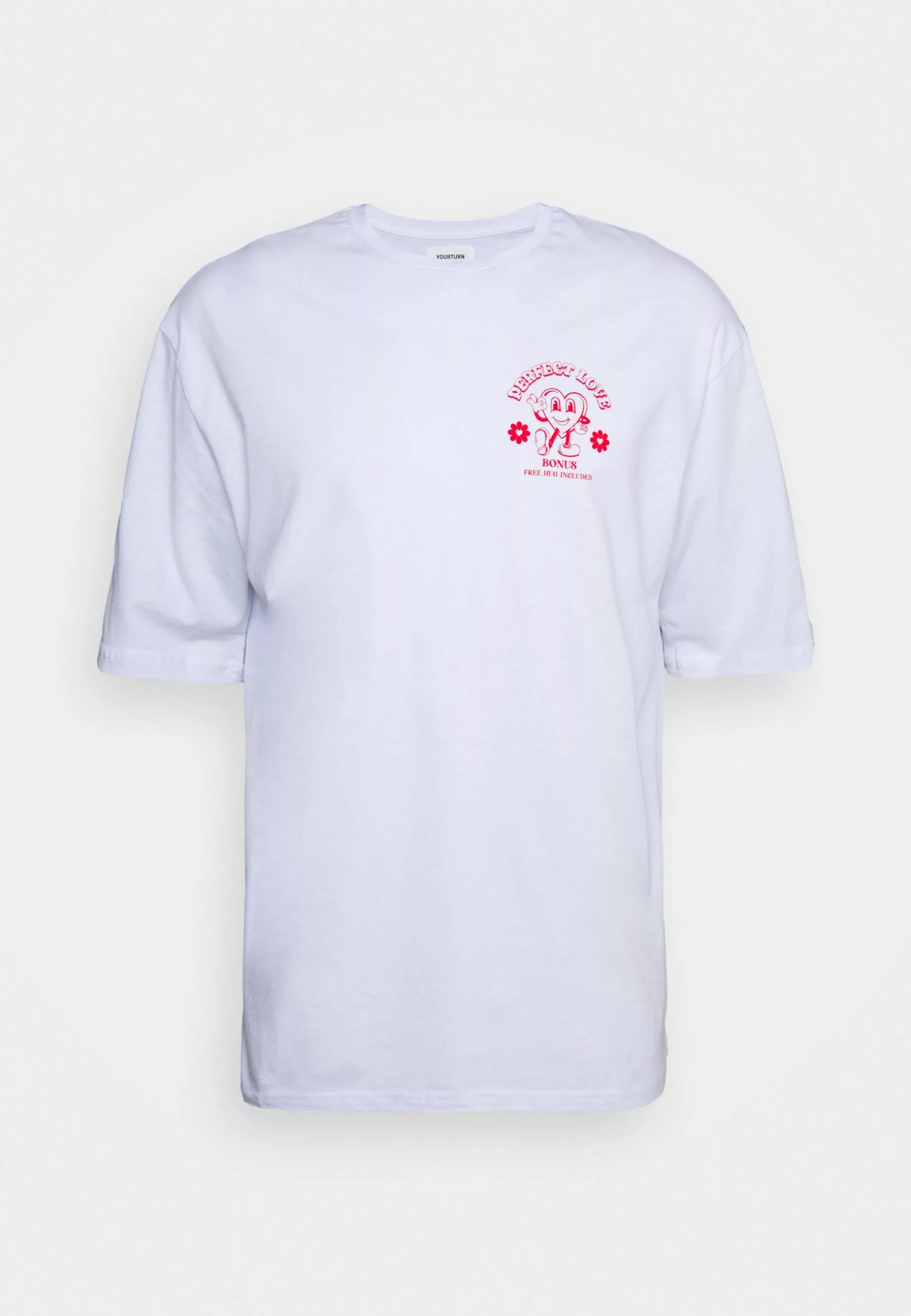 YOURTURNHEART GRAPHIC BACKPRINT TEE UNISEX - T-shirt Med Print - White 3 YOURTURNHEART GRAPHIC BACKPRINT TEE UNISEX - T-shirt Med Print - White