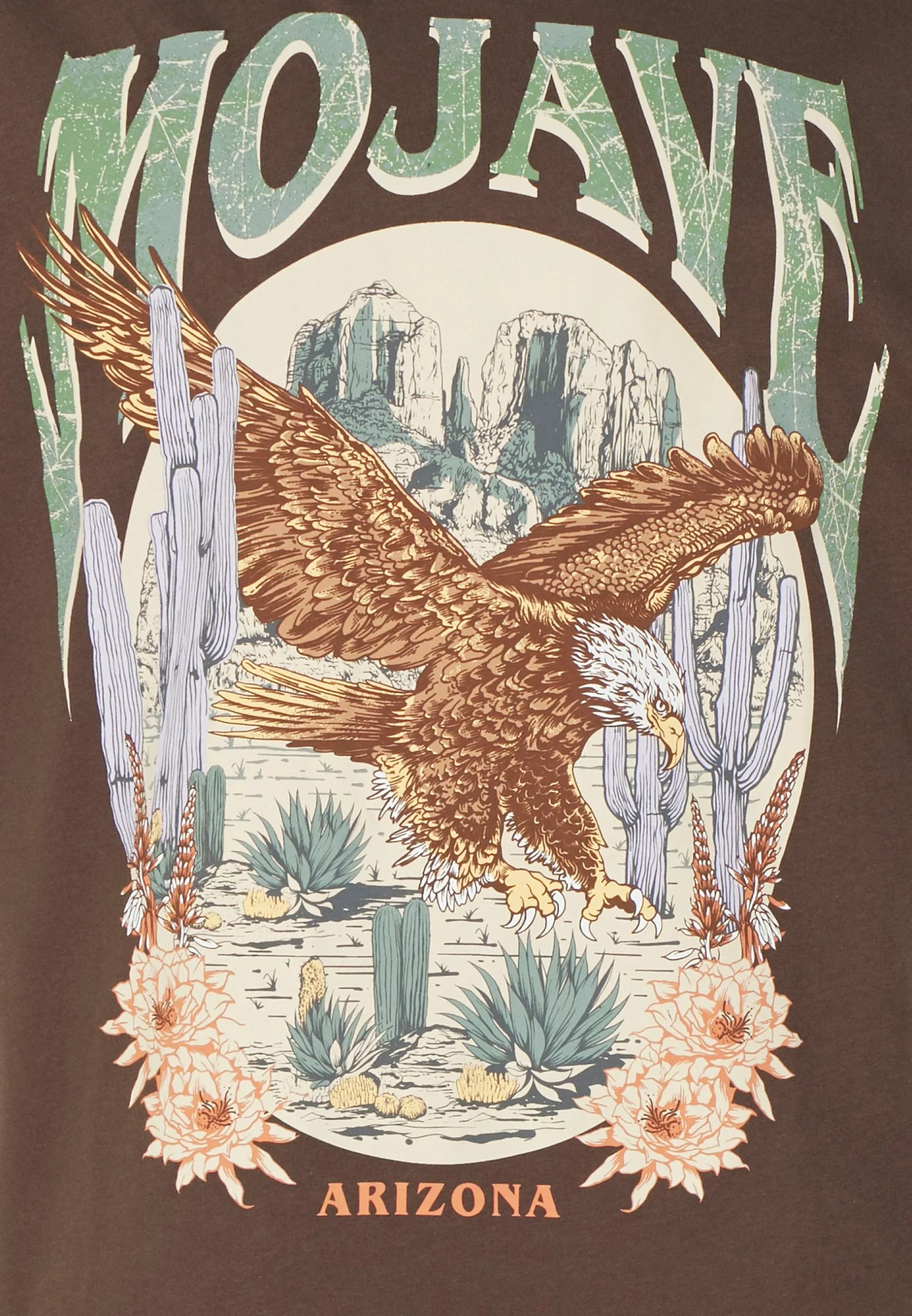 YOURTURNUNISEX - T-shirt Med Print - Brown 7 YOURTURNUNISEX - T-shirt Med Print - Brown - Bild 5