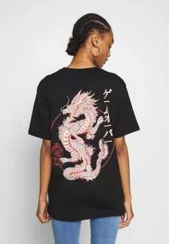 YOURTURNUNISEX - T-shirt Med Print - Black -YOURTURN Affär 1136184fc3554ae2b3b6e9a2007798a3