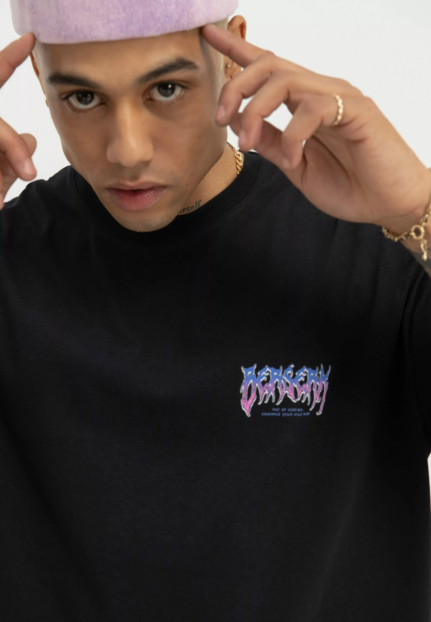 YOURTURNUNISEX - T-shirt Med Print - Black 9 YOURTURNUNISEX - T-shirt Med Print - Black - Bild 7