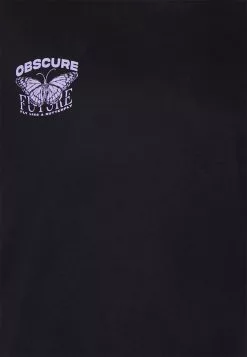 YOURTURNUNISEX - T-shirt Med Print - Black -YOURTURN Affär 15ab3c4216ff4869b5ee5dbec2396b5c