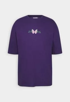 YOURTURNUNISEX - T-shirt Med Print - Purple