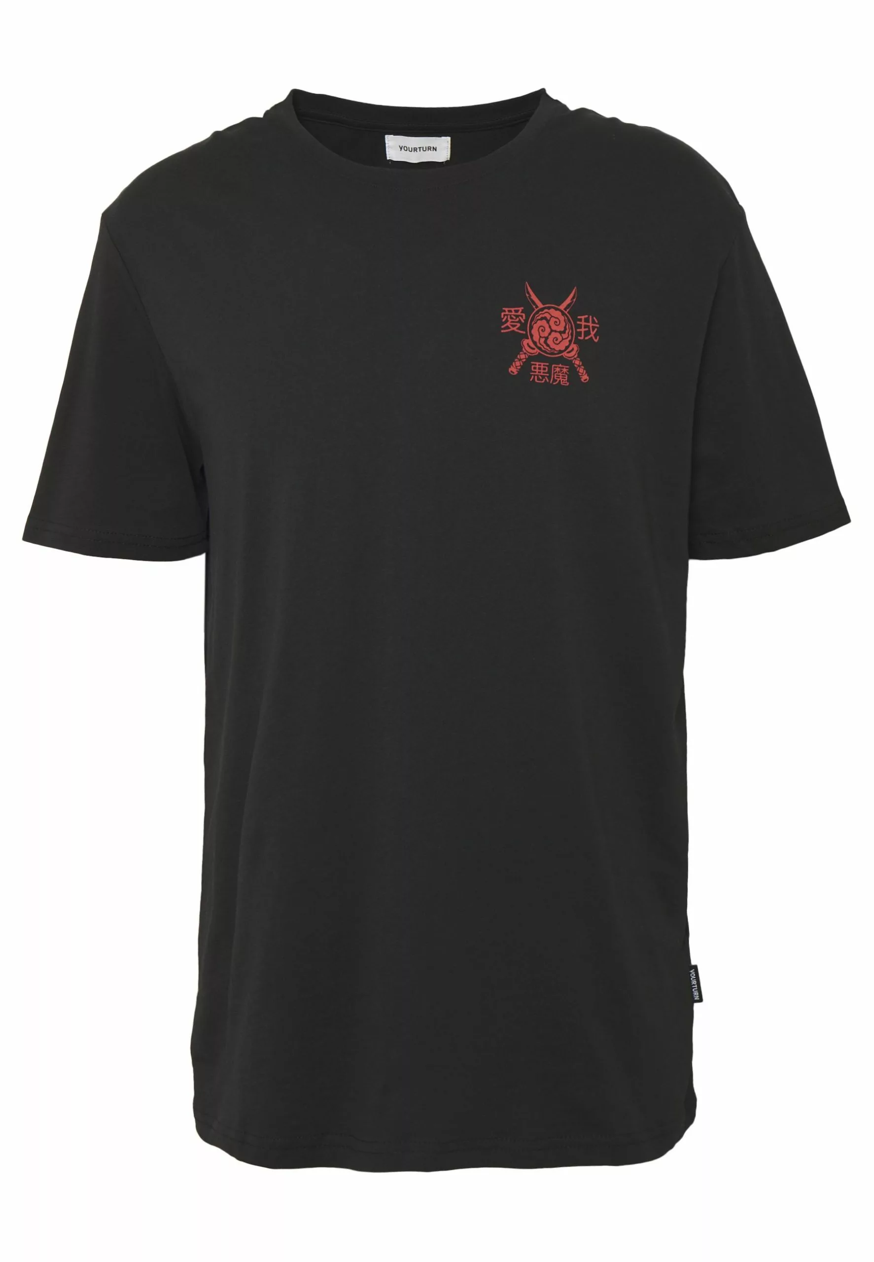 YOURTURNT-shirt Med Print - Black 4 YOURTURNT-shirt Med Print - Black - Bild 2