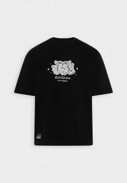 YOURTURNUNISEX - T-shirt Med Print - Black