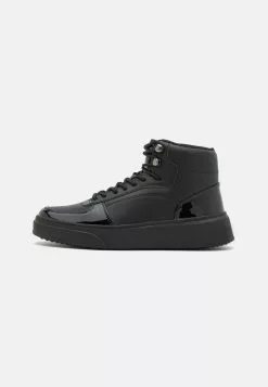 YOURTURNUNISEX - Höga Sneakers - Black