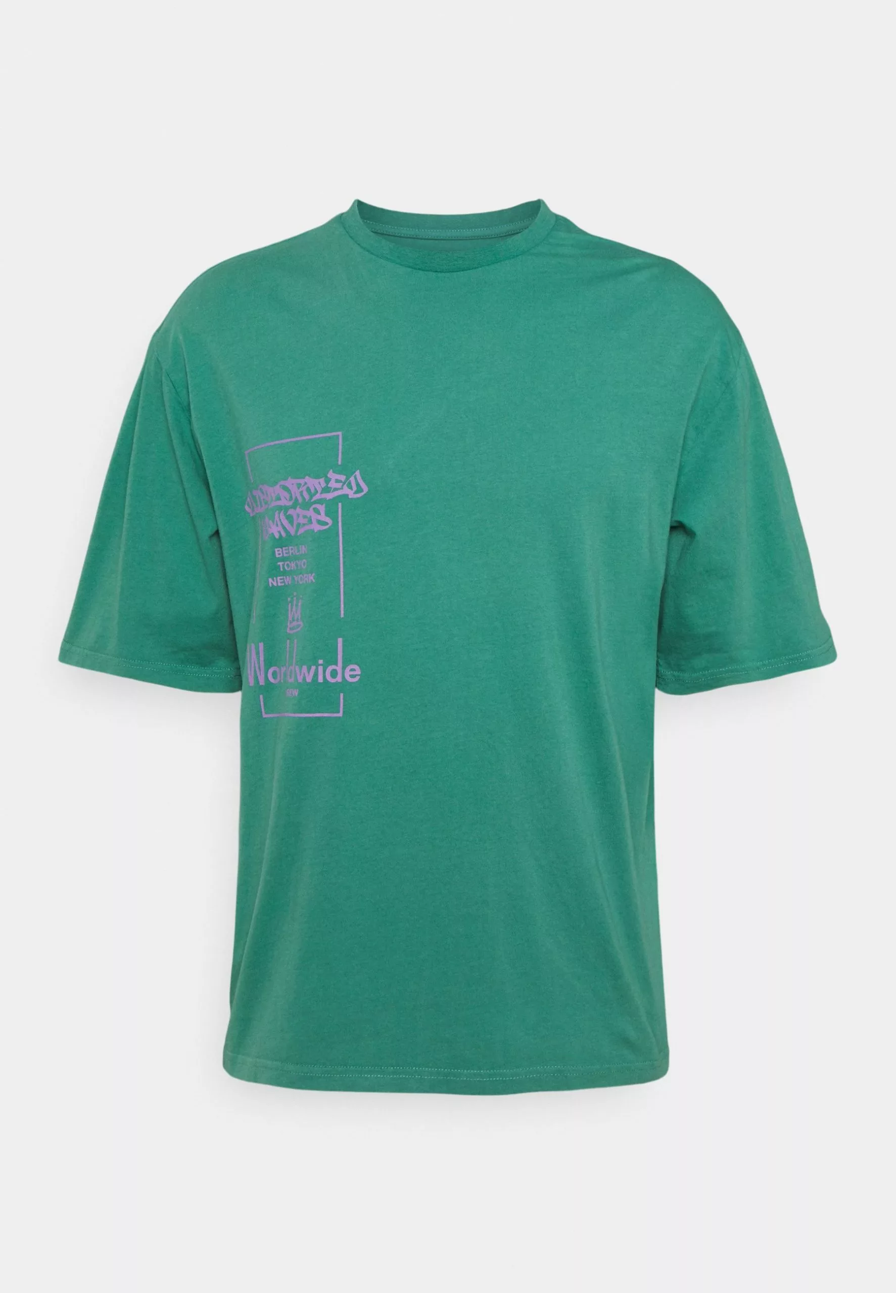 YOURTURNPRINT WASH UNISEX - T-shirt Med Print - Green 3 YOURTURNPRINT WASH UNISEX - T-shirt Med Print - Green