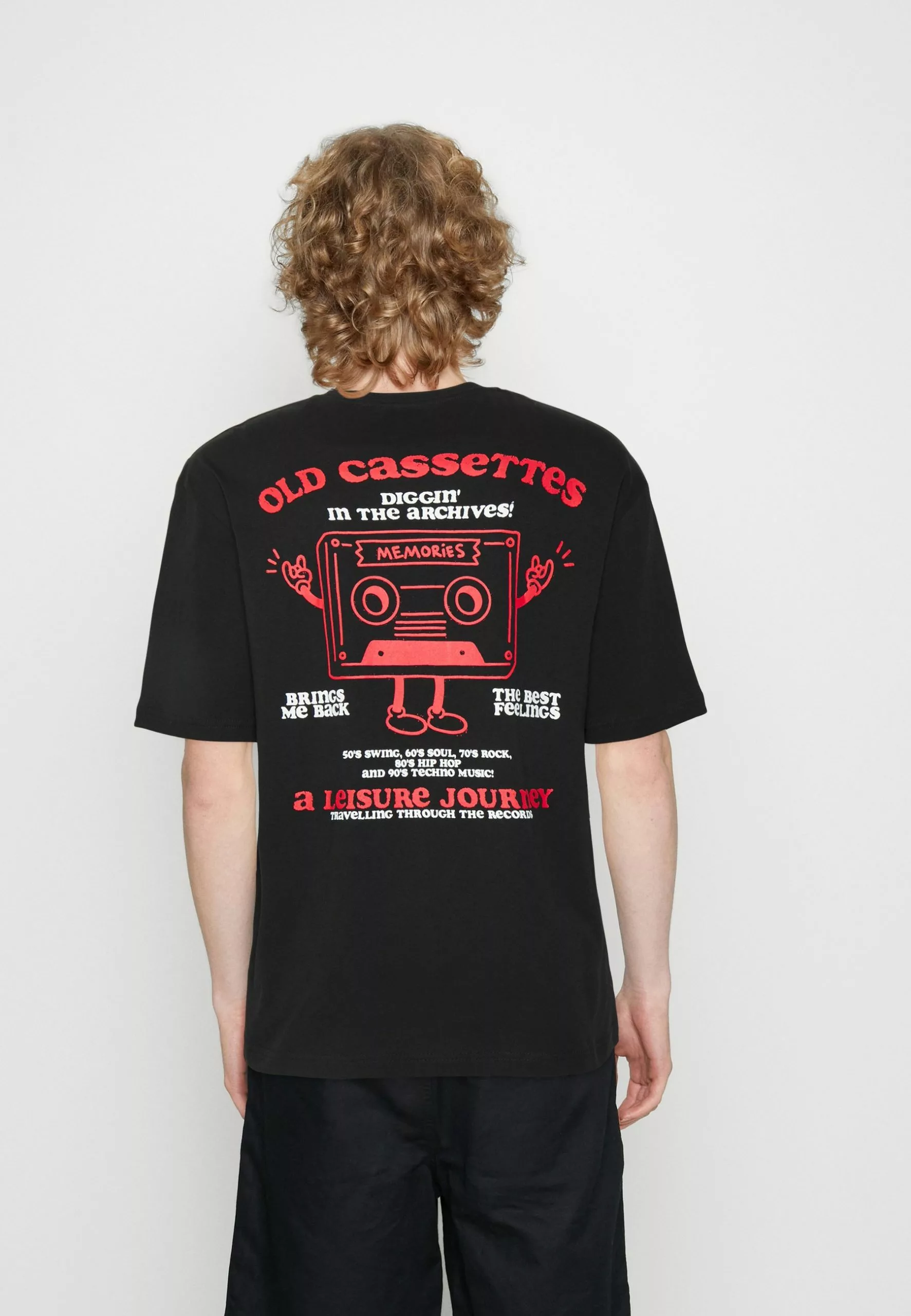 YOURTURNUNISEX - T-shirt Med Print - Black 5 YOURTURNUNISEX - T-shirt Med Print - Black - Bild 3