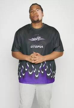 YOURTURNUNISEX - T-shirt Med Print - Black -YOURTURN Affär 32a68fcafc0245fd850d39326f59a8dd