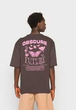 YOURTURNNOSTALGIA FUTURE TEE UNISEX - T-shirt Med Print - Brown