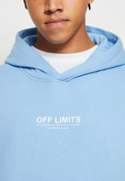 YOURTURNSUPER OVERSIZED UNISEX - Luvtröja - Light Blue -YOURTURN Affär 3ed76e898ca34c58b3bd5bcb37cbf7aa