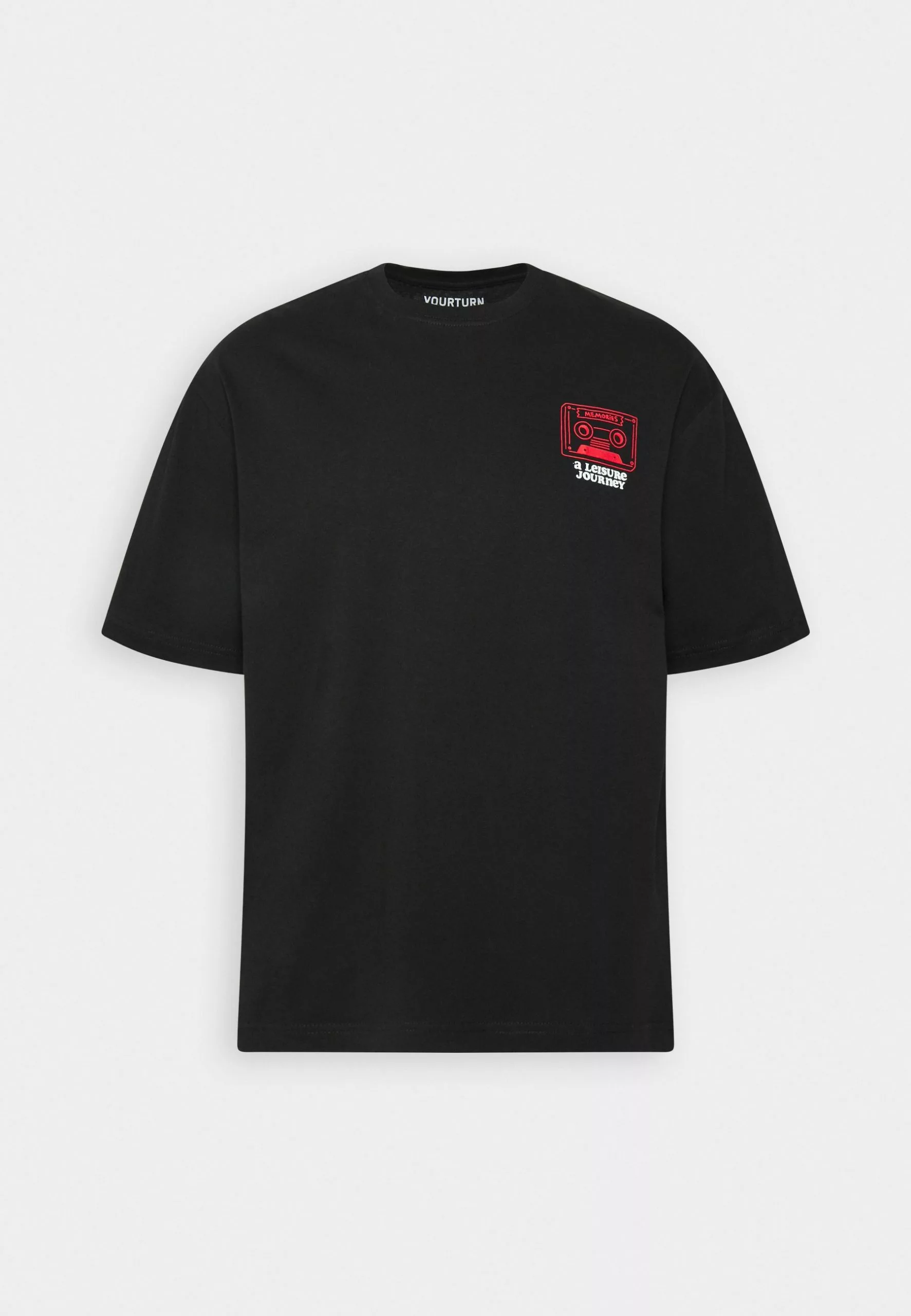 YOURTURNUNISEX - T-shirt Med Print - Black 6 YOURTURNUNISEX - T-shirt Med Print - Black - Bild 4