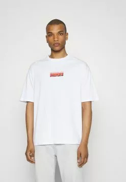 YOURTURNUNISEX - T-shirt Med Print - White