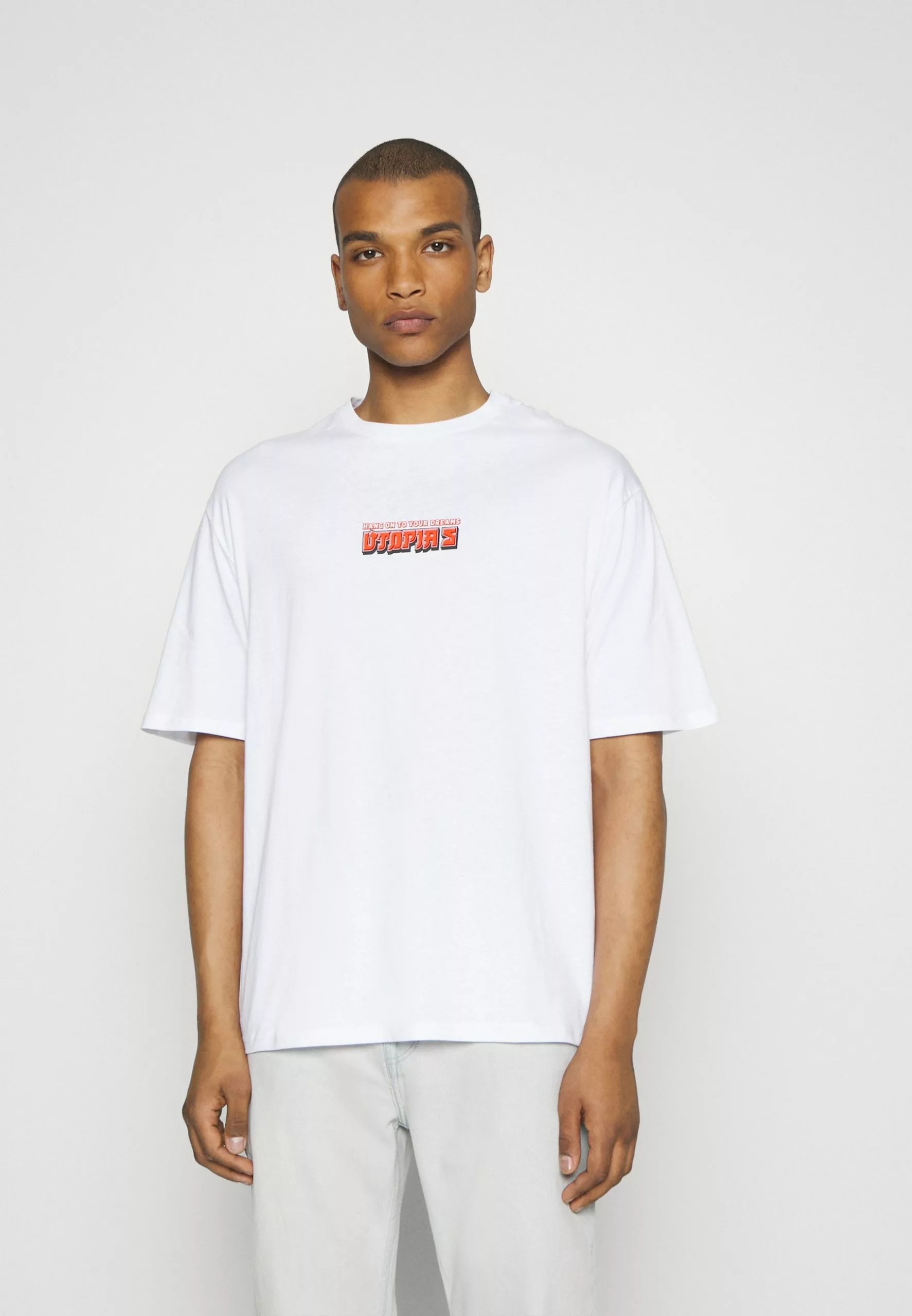 YOURTURNUNISEX - T-shirt Med Print - White 3 YOURTURNUNISEX - T-shirt Med Print - White