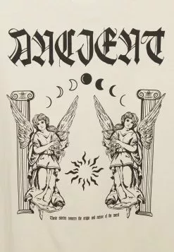 YOURTURNUNISEX - T-shirt Med Print - Off White -YOURTURN Affär 45ca3c419b2a4844846c4a549ae6fd4b