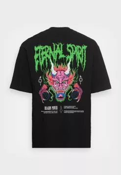 YOURTURNUNISEX - T-shirt Med Print - Black -YOURTURN Affär 48085226c3384e1e83db1177000dba95