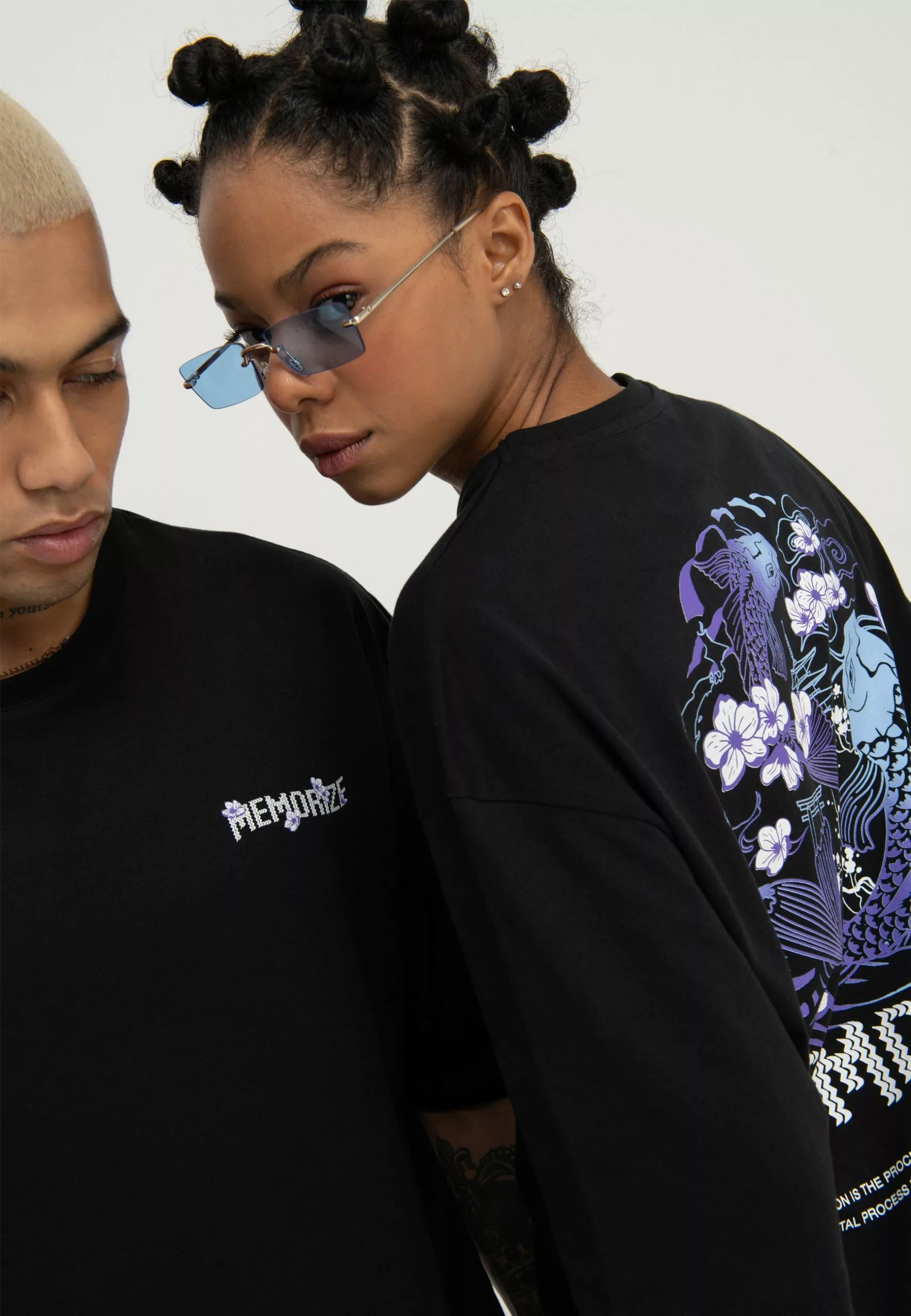 YOURTURNUNISEX - T-shirt Med Print - Black 7 YOURTURNUNISEX - T-shirt Med Print - Black - Bild 5