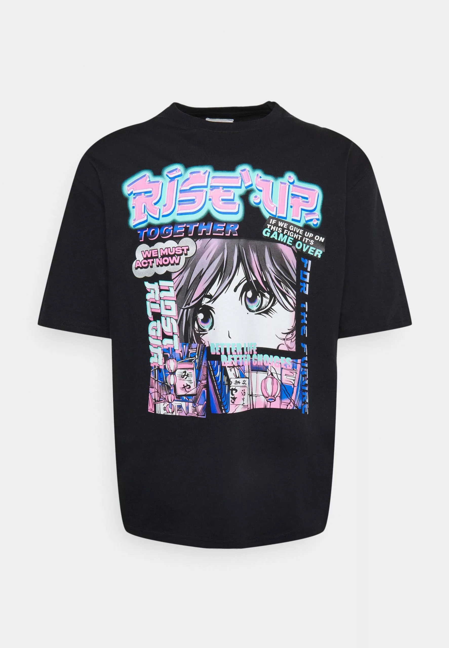 YOURTURNUNISEX - T-shirt Med Print - Black 3 YOURTURNUNISEX - T-shirt Med Print - Black