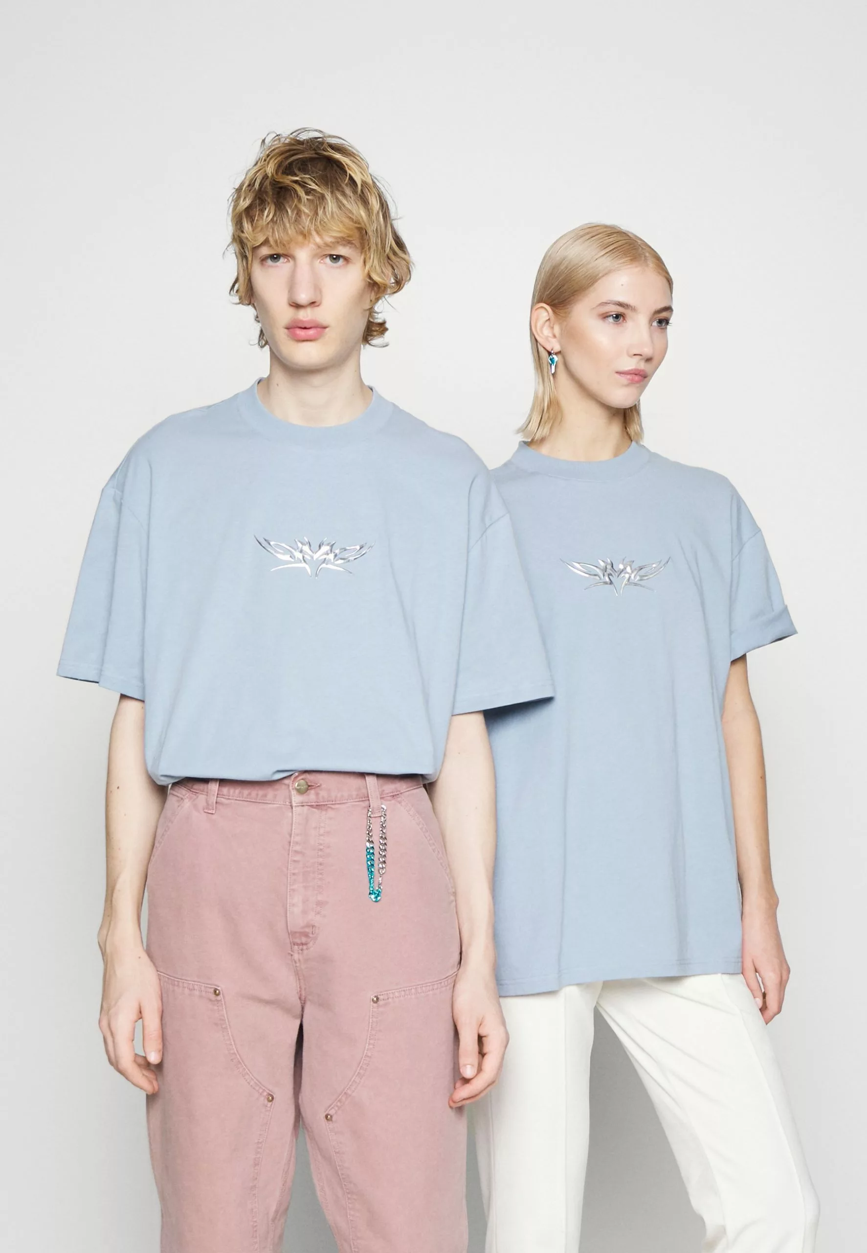 YOURTURNT-shirt Med Print - Light Blue 3 YOURTURNT-shirt Med Print - Light Blue