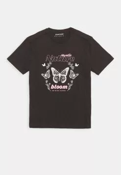 YOURTURNUNISEX - T-shirt Med Print - Black -YOURTURN Affär 789fd845b6984bebaaa205bbfc7d3fd4