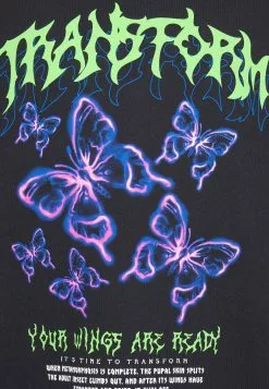 YOURTURNUNISEX - T-shirt Med Print - Black -YOURTURN Affär 7b6ab0c5d5f9470dbd8587049ae6acee