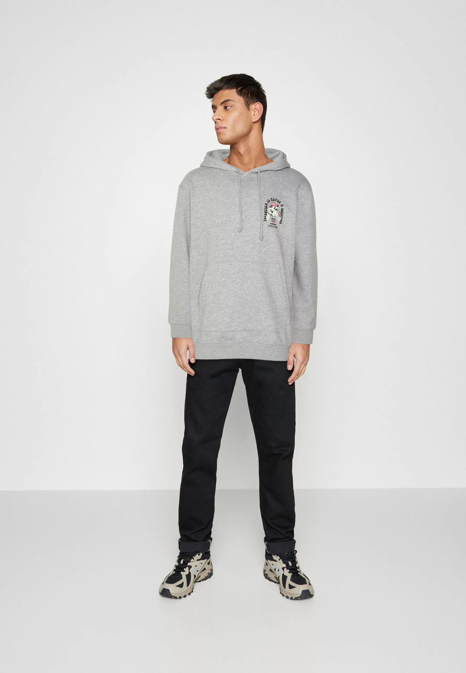 YOURTURNUNISEX - Luvtröja - Grey 4 YOURTURNUNISEX - Luvtröja - Grey - Bild 2