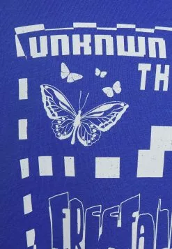 YOURTURNUNISEX - T-shirt Med Print - Blue -YOURTURN Affär 7ea43a07a0404376892069843b597557