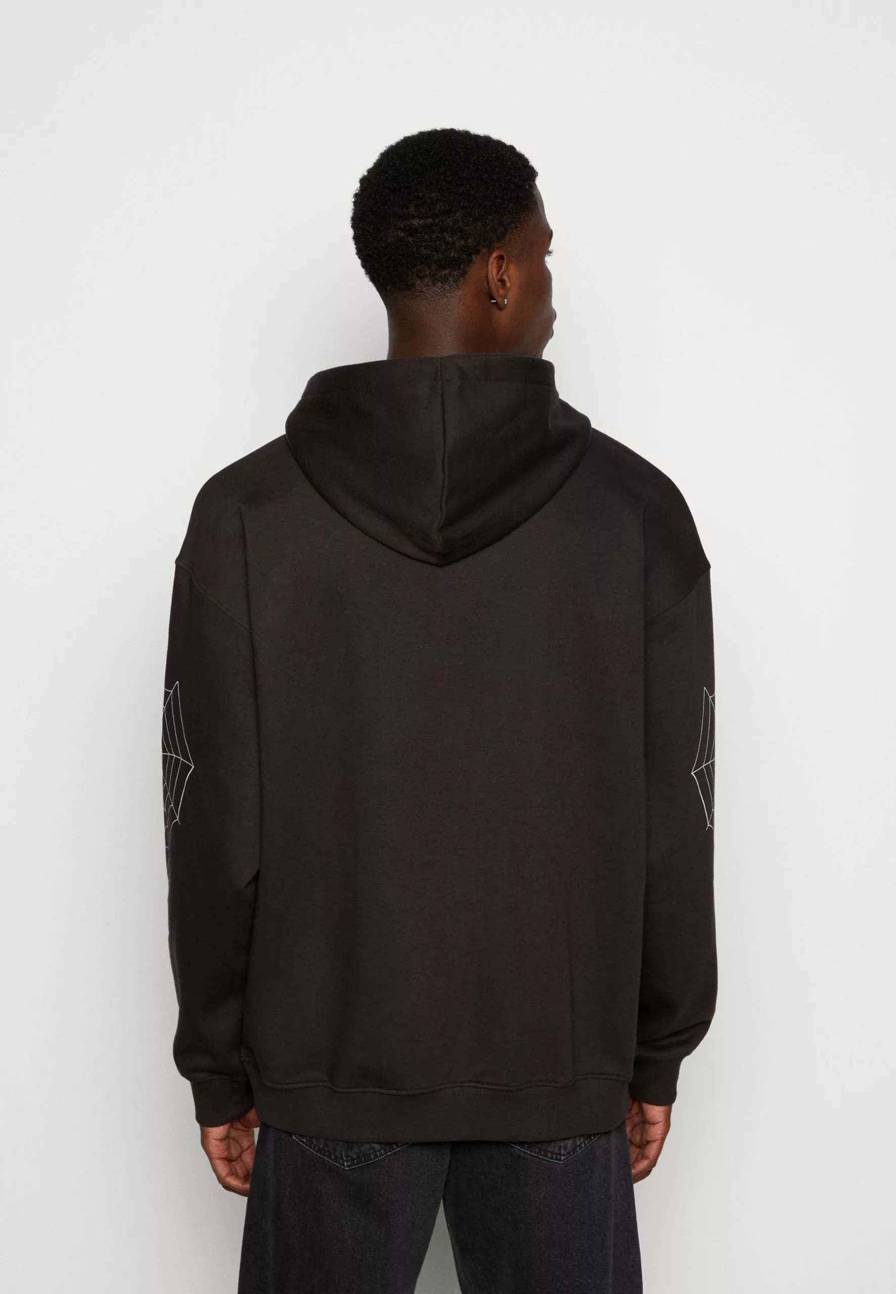 YOURTURNSPIDERWEB UNISEX - Luvtröja - Black 5 YOURTURNSPIDERWEB UNISEX - Luvtröja - Black - Bild 3