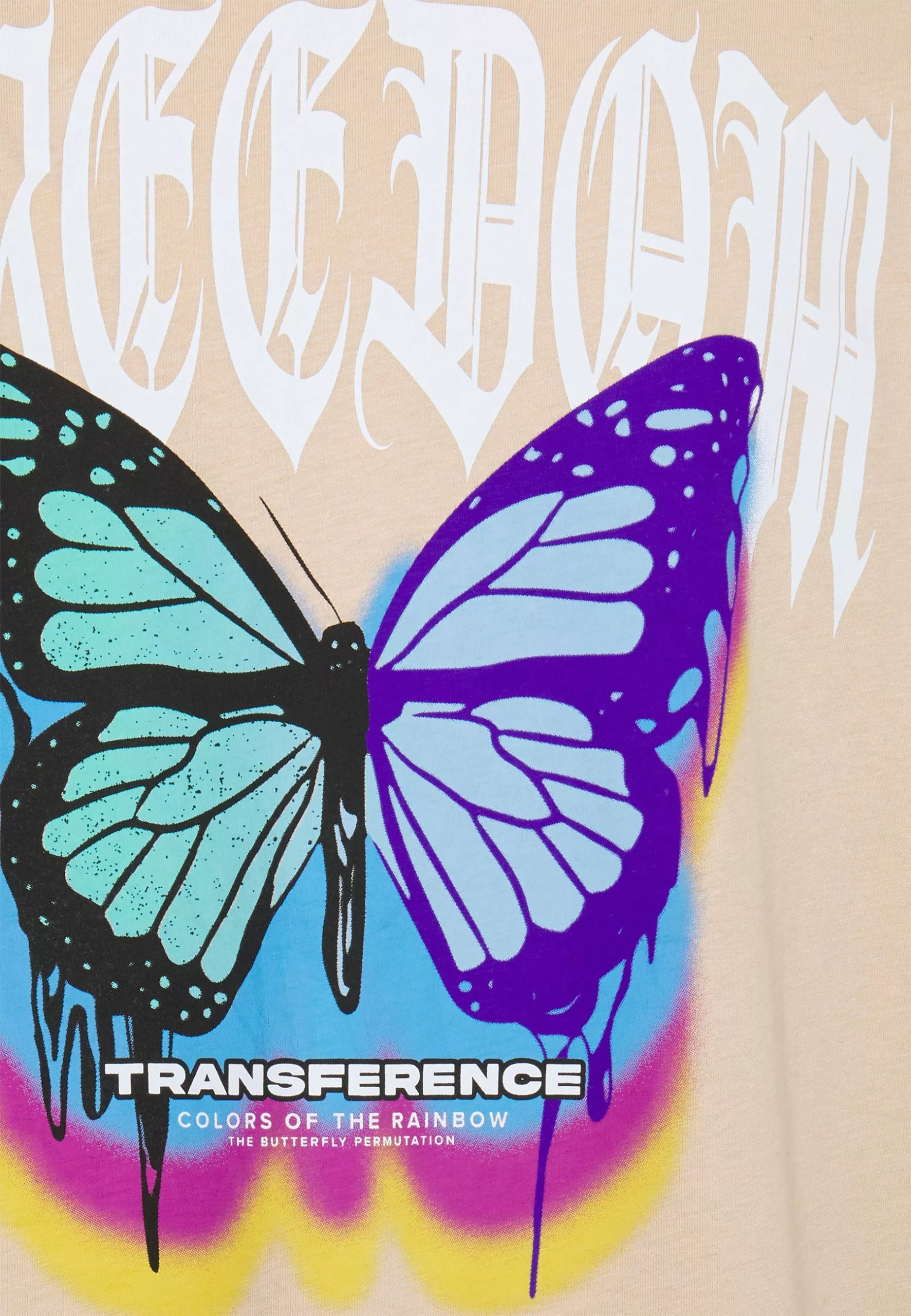 YOURTURNUNISEX - T-shirt Med Print - Tan 5 YOURTURNUNISEX - T-shirt Med Print - Tan - Bild 3