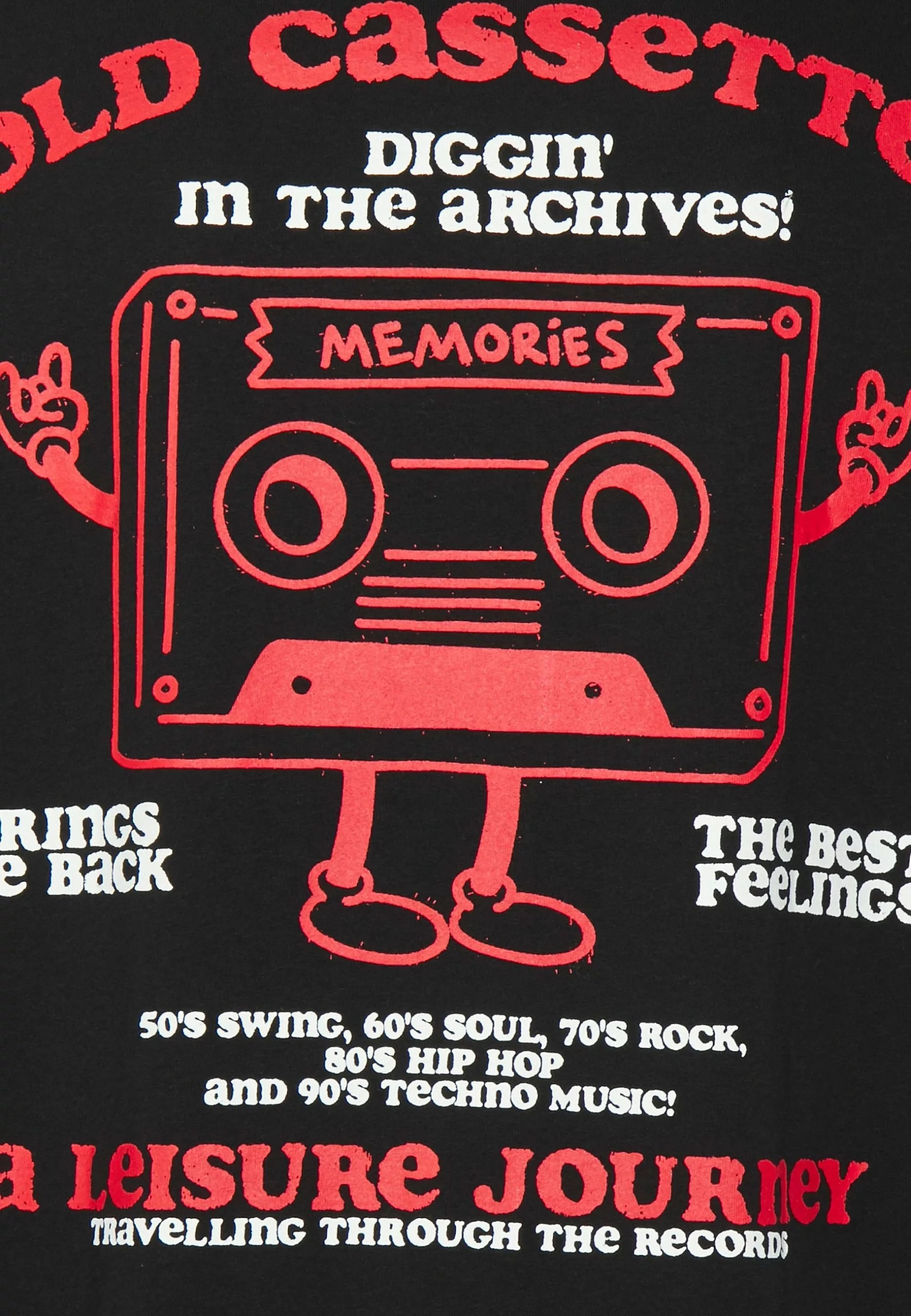 YOURTURNUNISEX - T-shirt Med Print - Black 7 YOURTURNUNISEX - T-shirt Med Print - Black - Bild 5