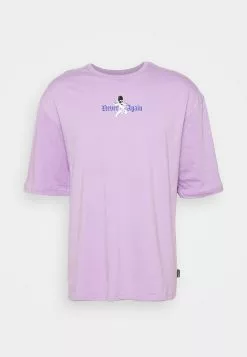 YOURTURNOVERSIZE UNISEX - T-shirt Med Print - Lilac -YOURTURN Affär a6519a8a969e4c6784a8e21618c7b4e0