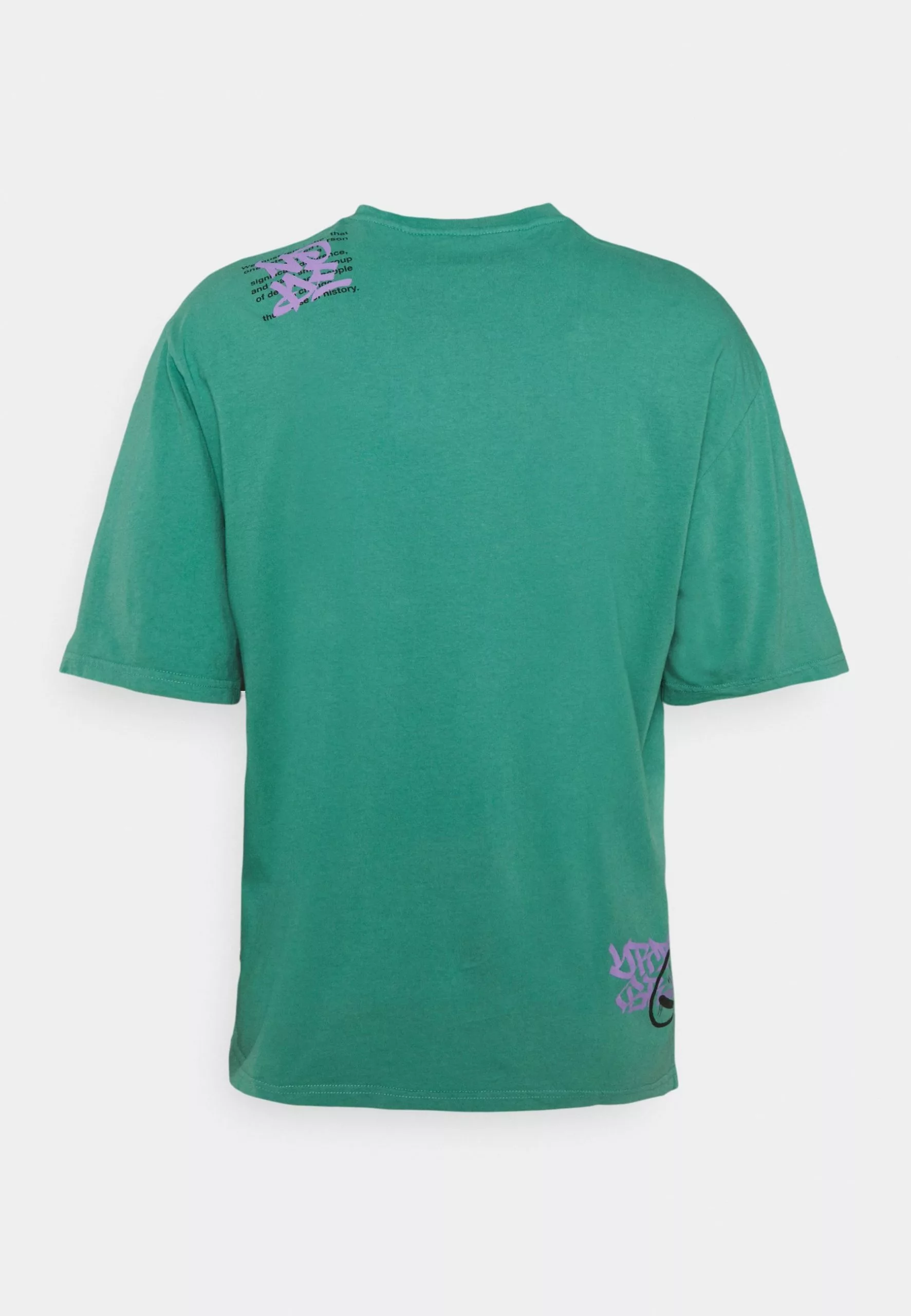 YOURTURNPRINT WASH UNISEX - T-shirt Med Print - Green 4 YOURTURNPRINT WASH UNISEX - T-shirt Med Print - Green - Bild 2