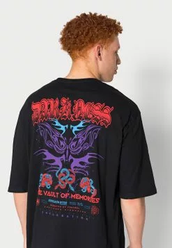 YOURTURNUNISEX - T-shirt Med Print - Black -YOURTURN Affär a905bde094784d41938a9bb1b016a550