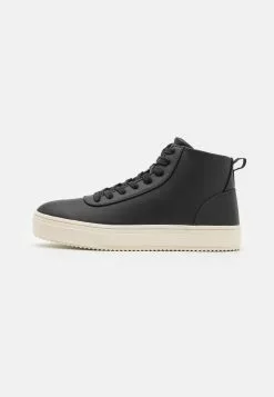 YOURTURNUNISEX - Höga Sneakers - Black