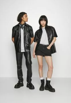 YOURTURNSLEEVELES UNISEX 2 PACK - T-shirt - Bas - White, Black