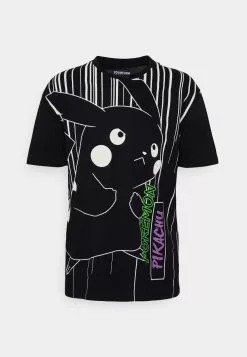 YOURTURNUNISEX - T-shirt Med Print - Black