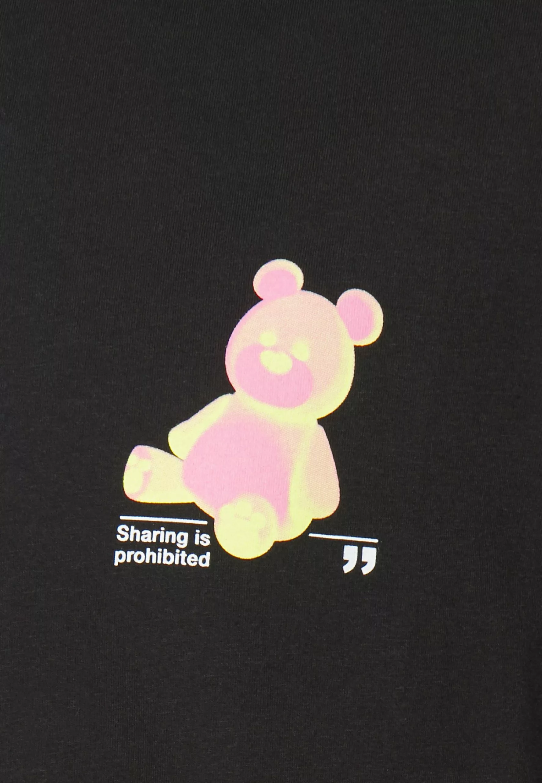 YOURTURNUNISEX - T-shirt Med Print - Black 5 YOURTURNUNISEX - T-shirt Med Print - Black - Bild 3