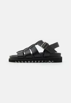 YOURTURNLEATHER UNISEX - Sandaler - Black