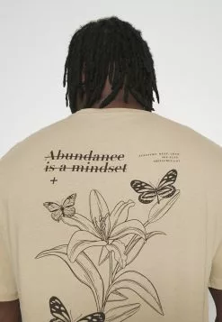 YOURTURNUNISEX - T-shirt Med Print - Beige -YOURTURN Affär cb021d715ef14ae59ddec0baee9349c5