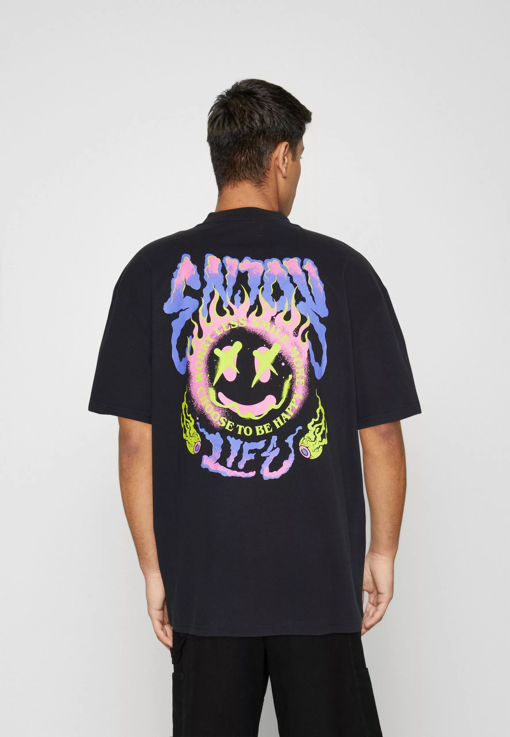 YOURTURNUNISEX - T-shirt Med Print - Black 5 YOURTURNUNISEX - T-shirt Med Print - Black - Bild 3