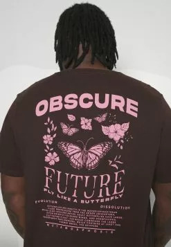 YOURTURNT-shirt Med Print - Dark Brown -YOURTURN Affär d8f393defc3d420bad3f6109b2939097