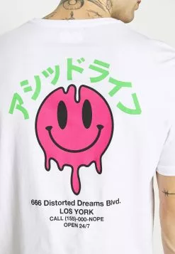 YOURTURNUNISEX - T-shirt Med Print - White -YOURTURN Affär da7977bae5644255994ade40d952aeae