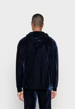 YOURTURNFESTIVE HOODIE UNISEX - Luvtröja - Dark Blue -YOURTURN Affär e33fa51e077643018533dafd1b74712a