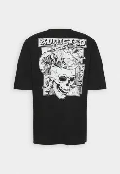 YOURTURNUNISEX - T-shirt Med Print - Black -YOURTURN Affär e839be5b32cb475ea7c1f6fa727f735f