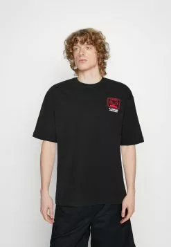 YOURTURNUNISEX - T-shirt Med Print - Black