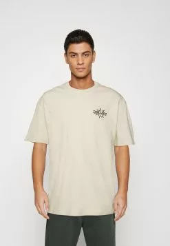 YOURTURNUNISEX - T-shirt Med Print - Off White