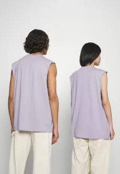 YOURTURNSLEEVELES UNISEX 2 PACK - T-shirt - Bas - Lilac/light Green -YOURTURN Affär f95c4902a28343d8af6fb585ade539f8