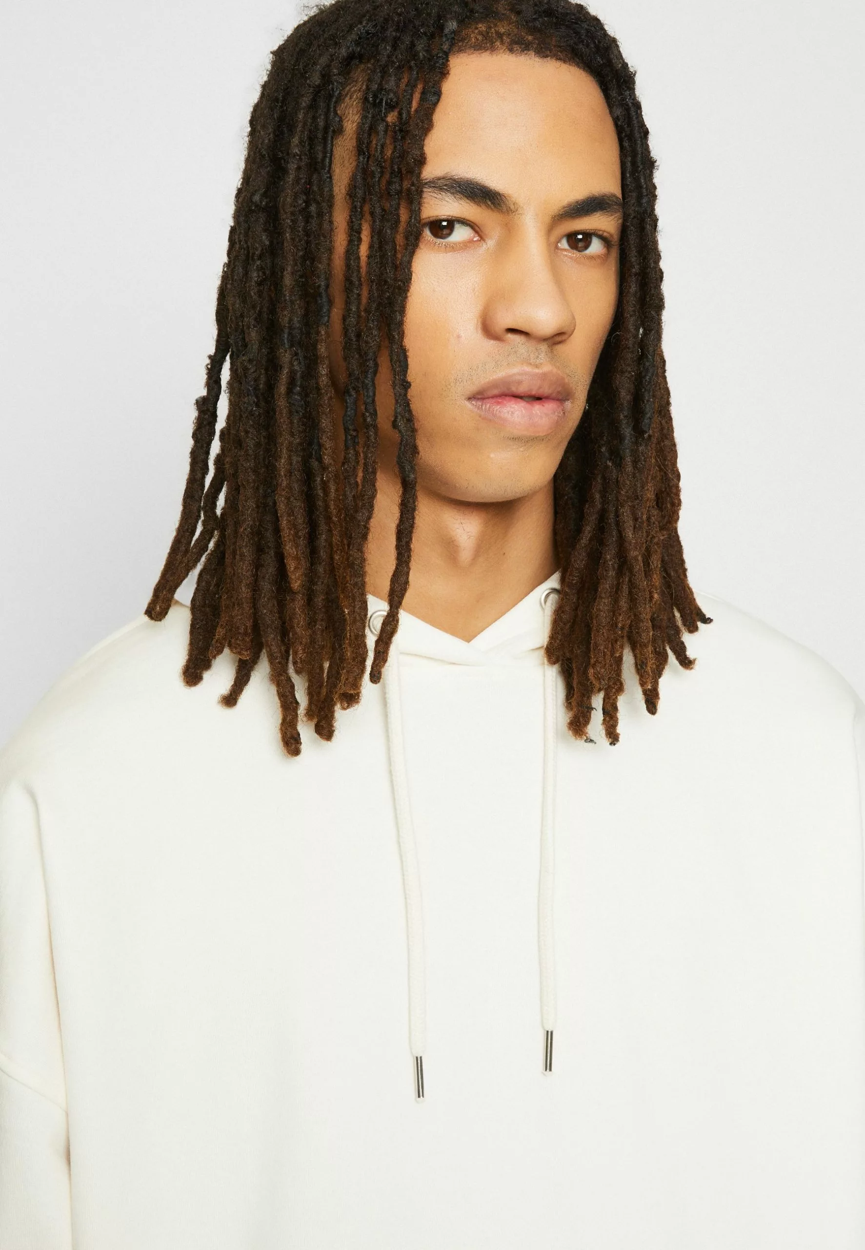 YOURTURNSUPER OVERSIZED UNISEX - Luvtröja - Off White 5 YOURTURNSUPER OVERSIZED UNISEX - Luvtröja - Off White - Bild 4